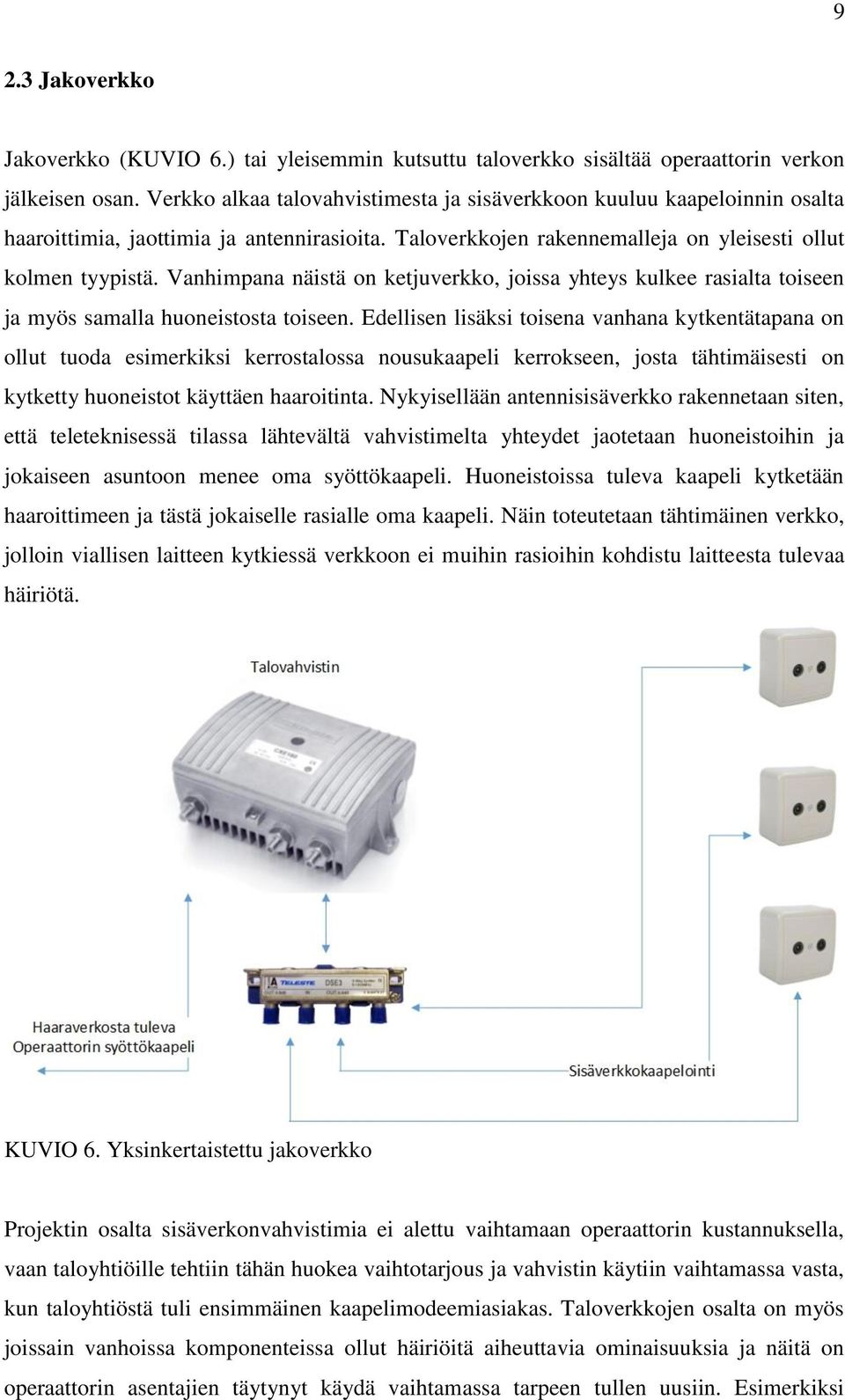 Vanhimpana näistä on ketjuverkko, joissa yhteys kulkee rasialta toiseen ja myös samalla huoneistosta toiseen.