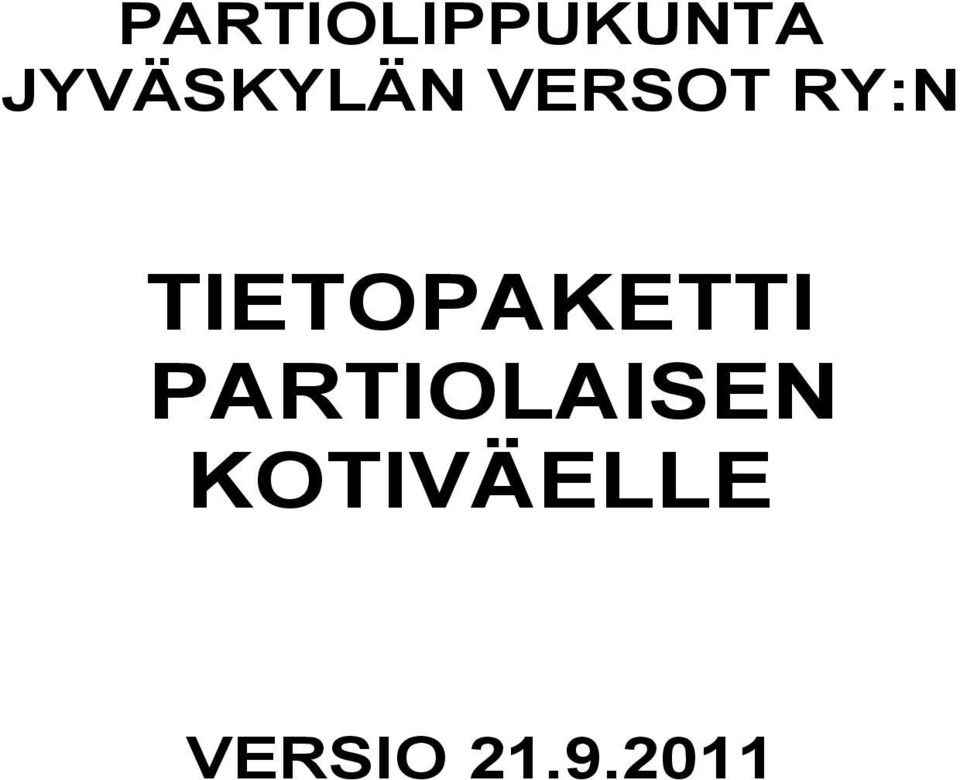 TIETOPAKETTI