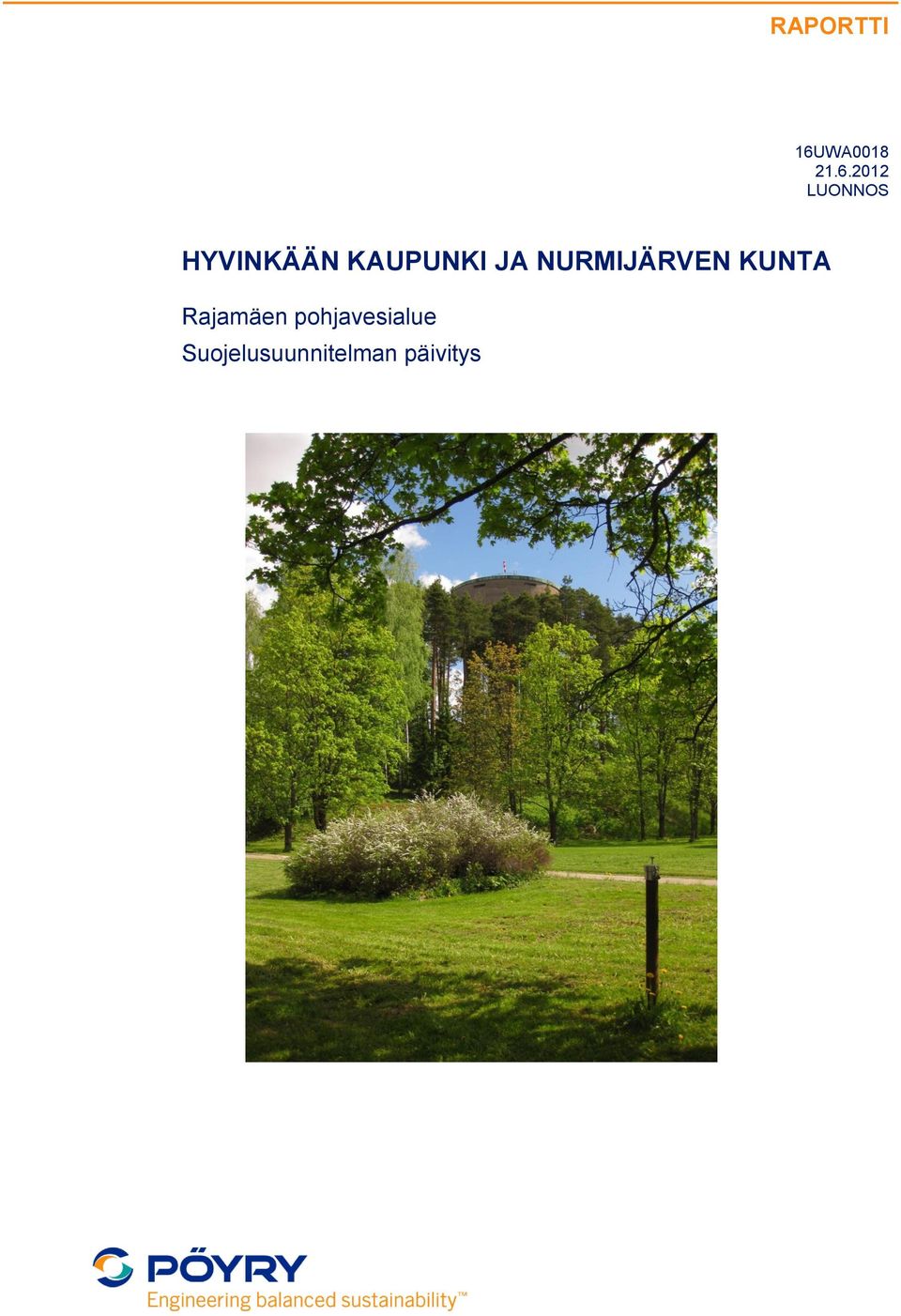 2012 LUONNOS HYVINKÄÄN KAUPUNKI