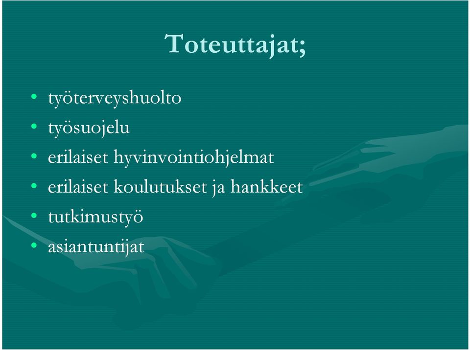 hyvinvointiohjelmat erilaiset