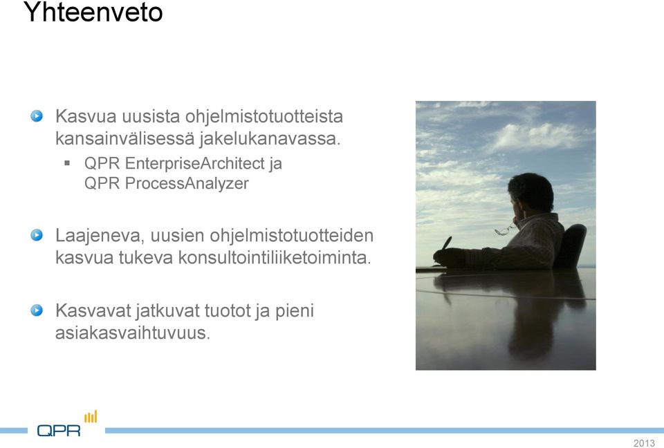 QPR EnterpriseArchitect ja QPR ProcessAnalyzer Laajeneva, uusien