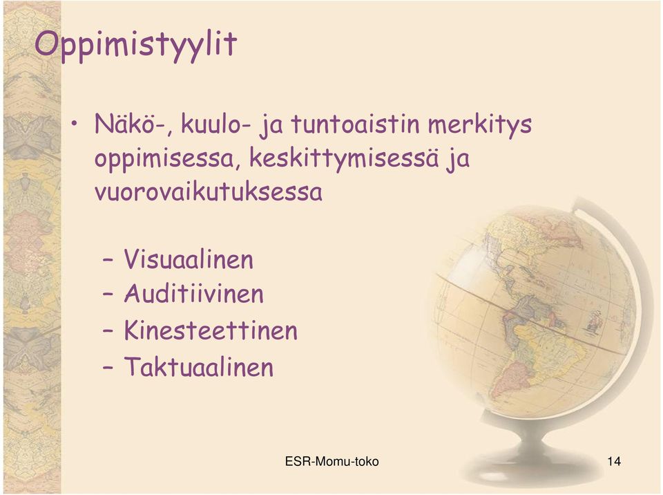 vuorovaikutuksessa Visuaalinen