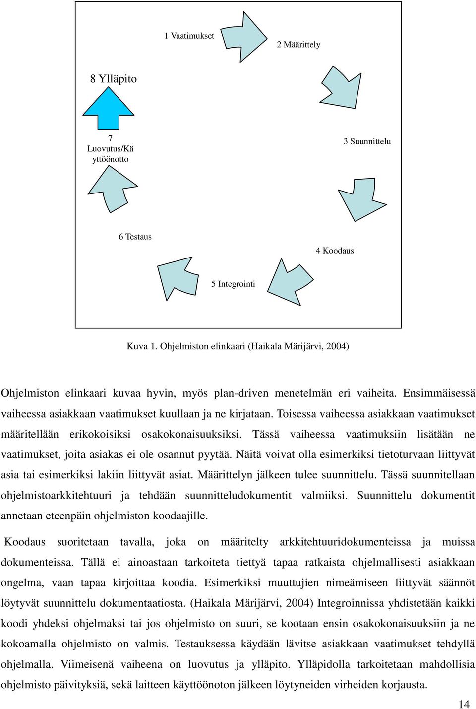 Toisessa vaiheessa asiakkaan vaatimukset määritellään erikokoisiksi osakokonaisuuksiksi. Tässä vaiheessa vaatimuksiin lisätään ne vaatimukset, joita asiakas ei ole osannut pyytää.