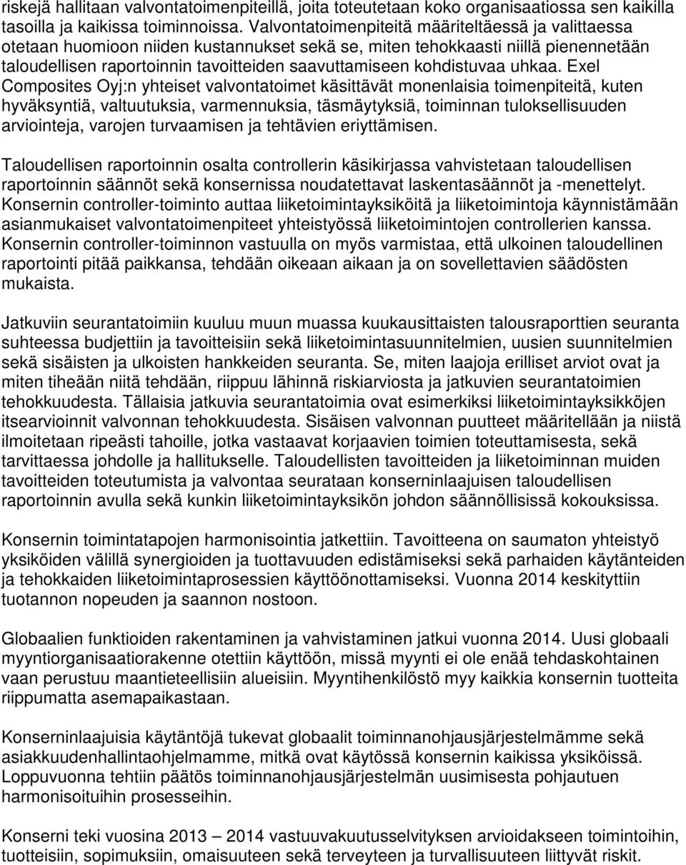 kohdistuvaa uhkaa.