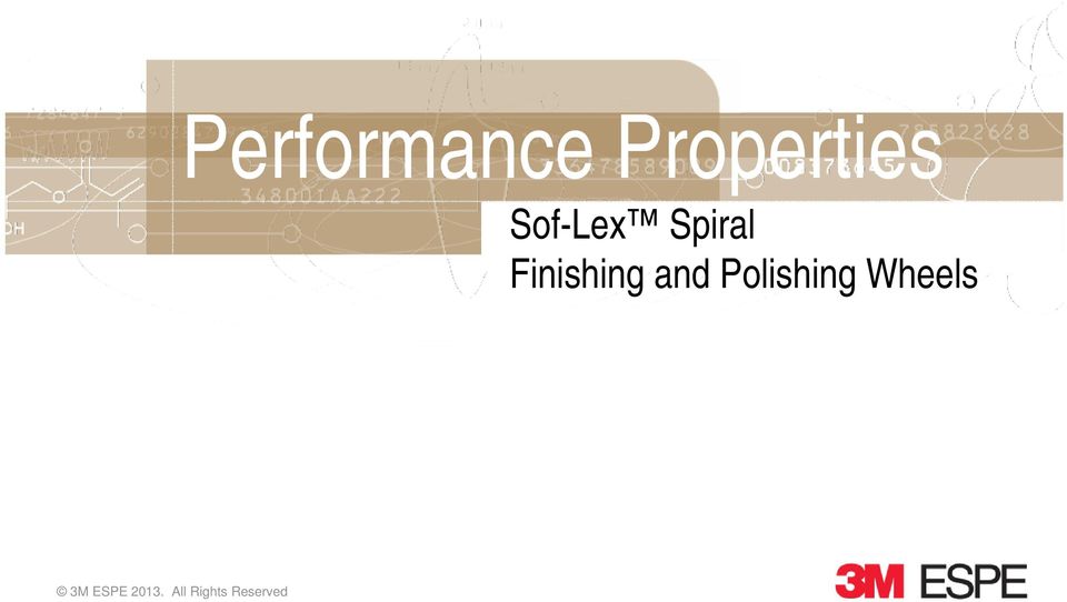 Properties Sof-Lex