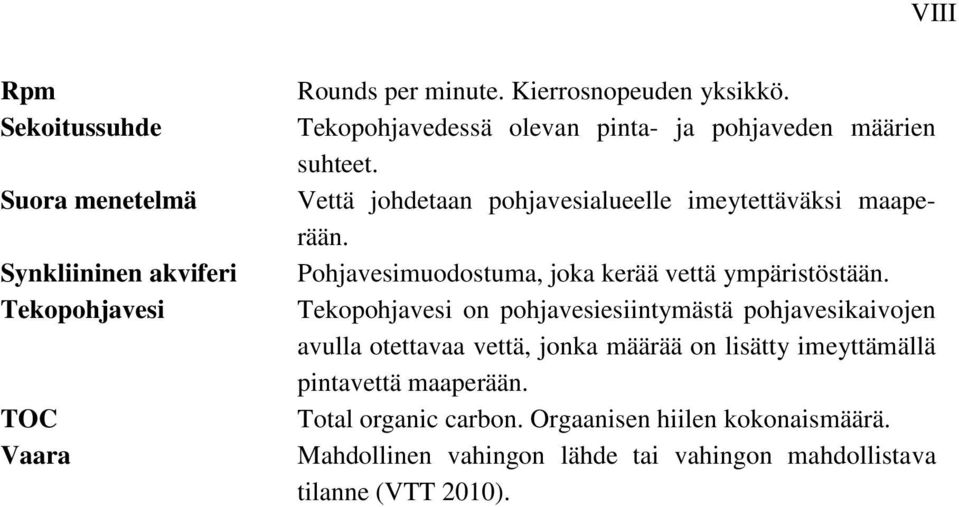 Pohjavesimuodostuma, joka kerää vettä ympäristöstään.