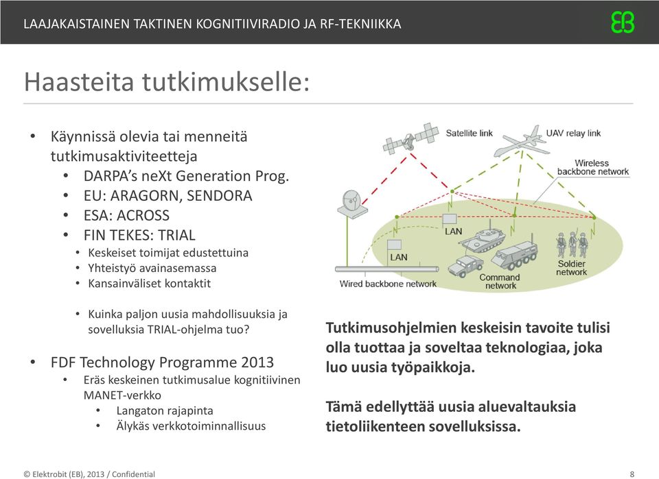 mahdollisuuksia ja sovelluksia TRIAL-ohjelma tuo?