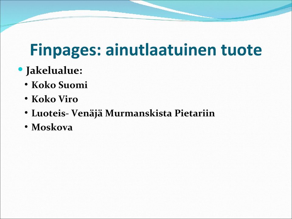 Suomi Koko Viro Luoteis-