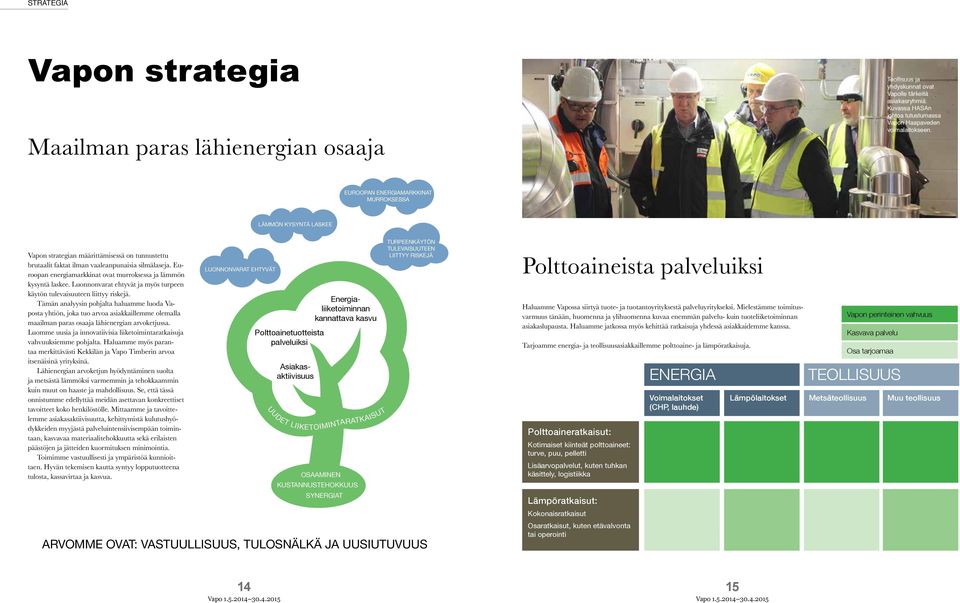 Euroopan energiamarkkinat ovat murroksessa ja lämmön kysyntä laskee. Luonnonvarat ehtyvät ja myös turpeen käytön tulevaisuuteen liittyy riskejä.