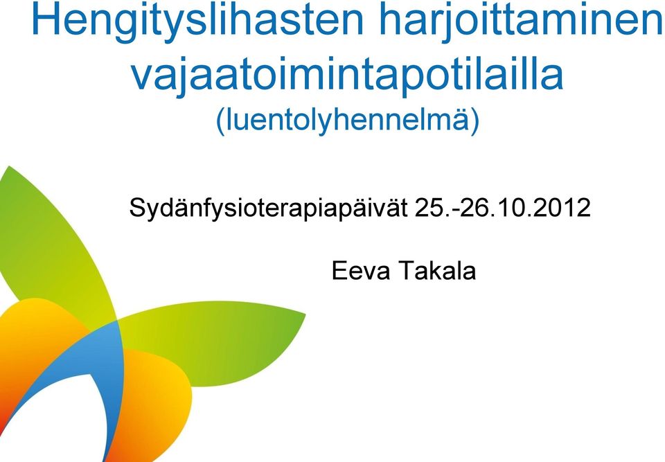 (luentolyhennelmä)