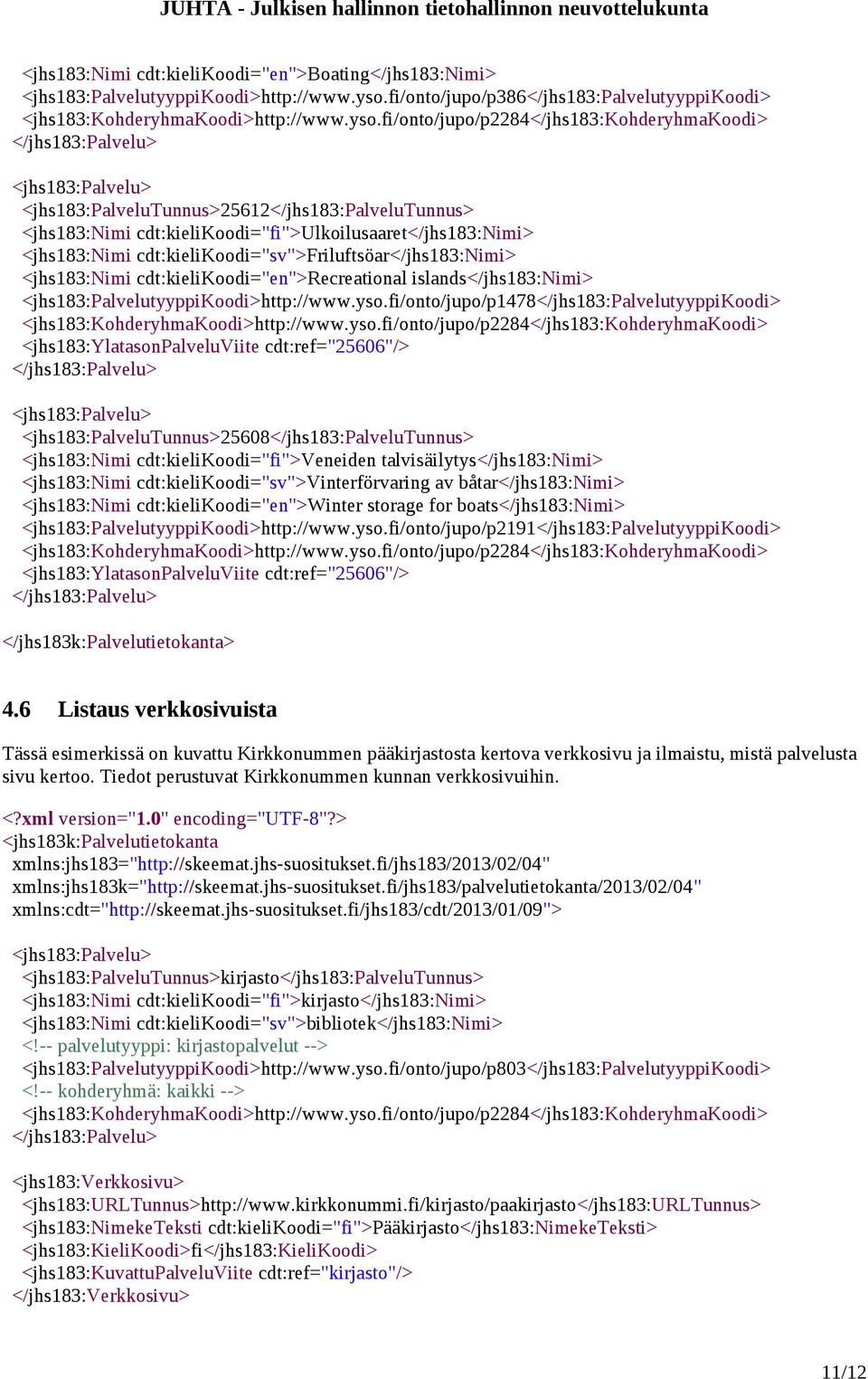 fi/onto/jupo/p2284</jhs183:kohderyhmakoodi> <jhs183:palvelutunnus>25612</jhs183:palvelutunnus> <jhs183:nimi cdt:kielikoodi="fi">ulkoilusaaret</jhs183:nimi> <jhs183:nimi