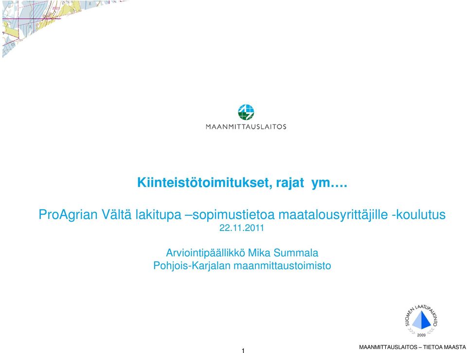 maatalousyrittäjille -koulutus 22.11.