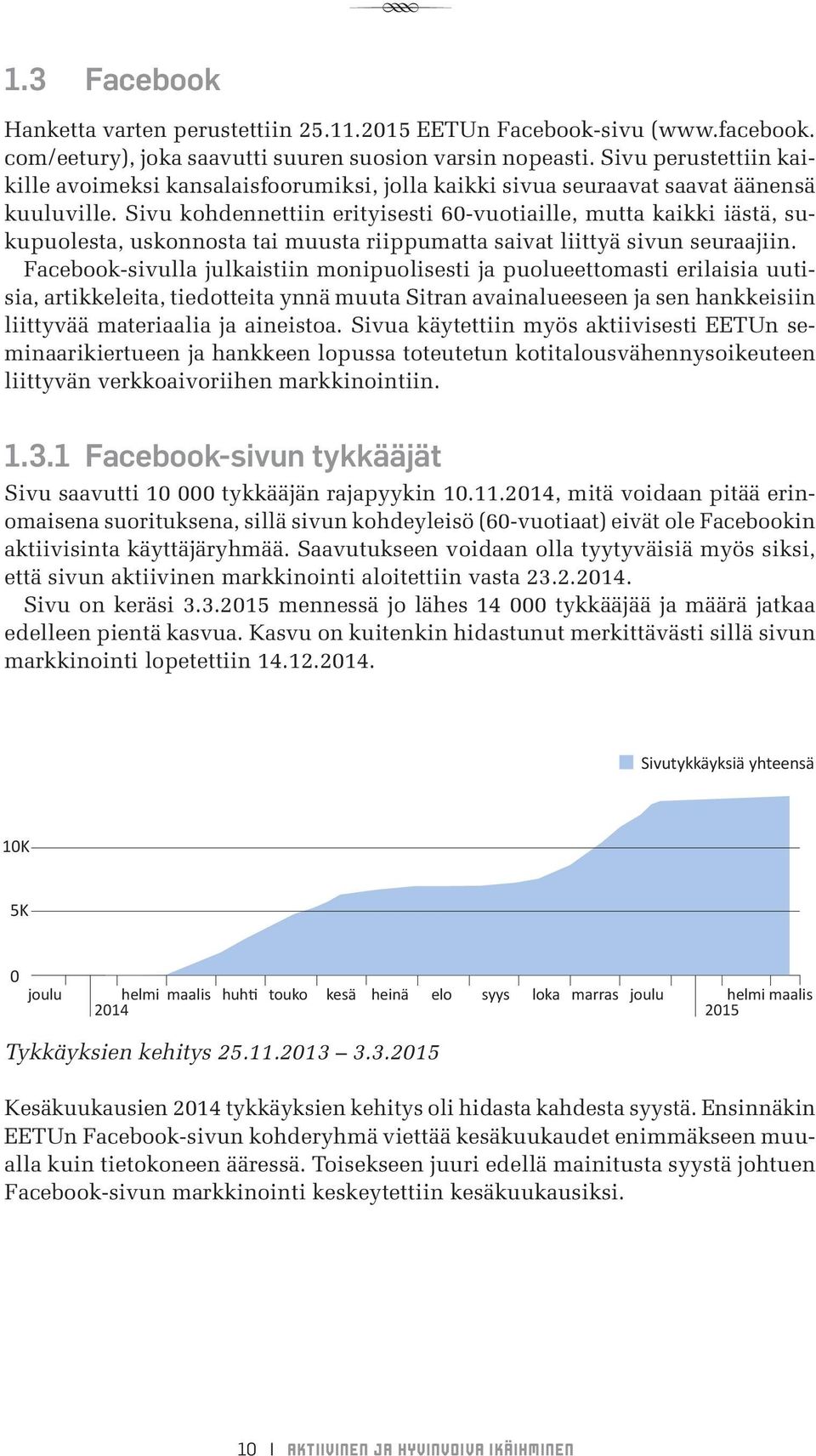 Sivu kohdennettiin erityisesti 60-vuotiaille, mutta kaikki iästä, sukupuolesta, uskonnosta tai muusta riippumatta saivat liittyä sivun seuraajiin.