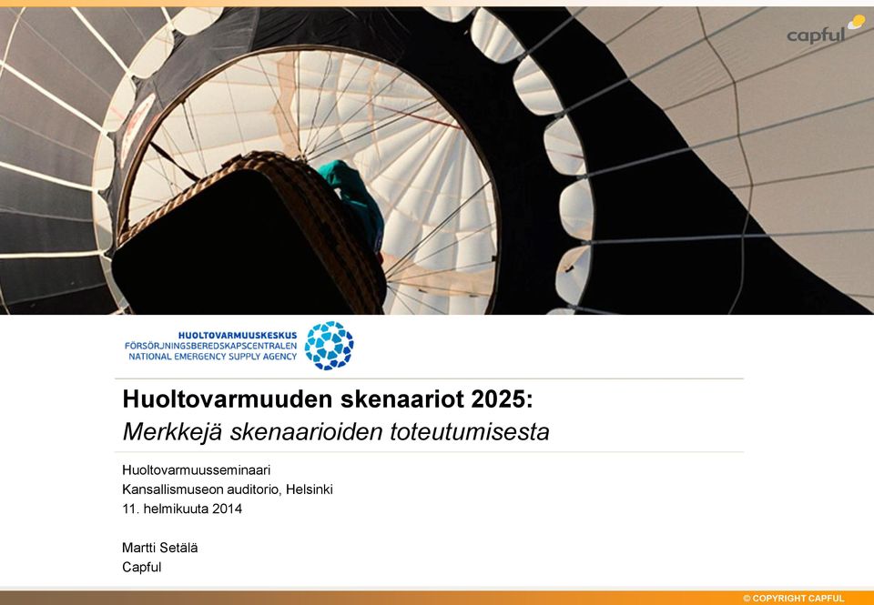 Huoltovarmuusseminaari Kansallismuseon