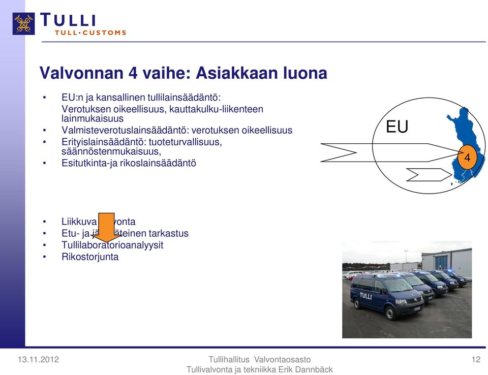 oikeellisuus Erityislainsäädäntö: tuoteturvallisuus, säännöstenmukaisuus, Esitutkinta-ja