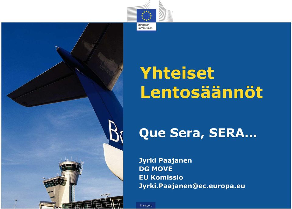 Paajanen DG MOVE EU