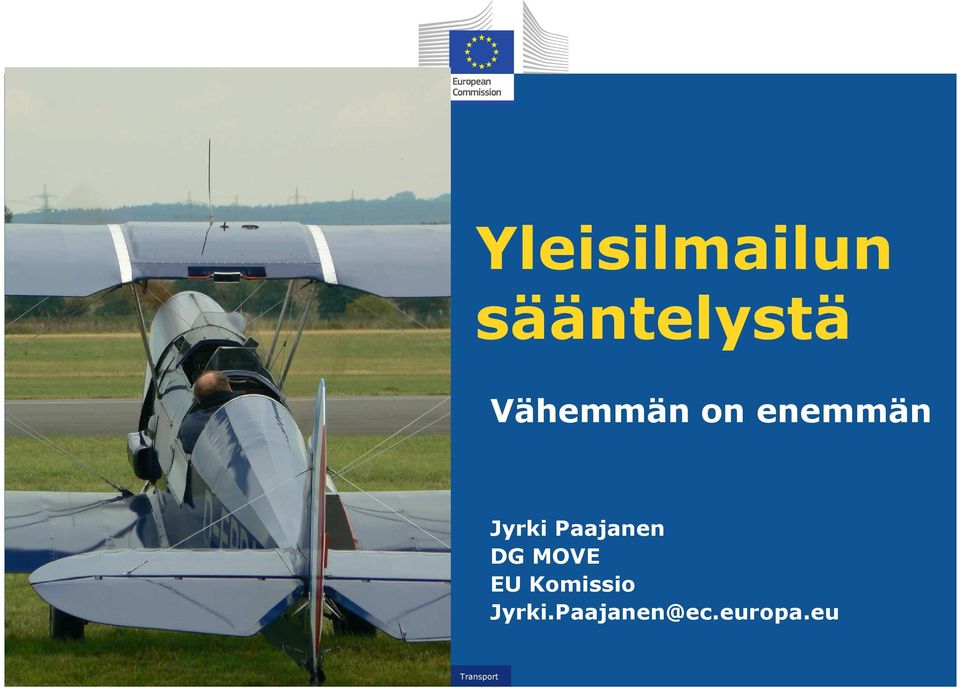 Paajanen DG MOVE EU