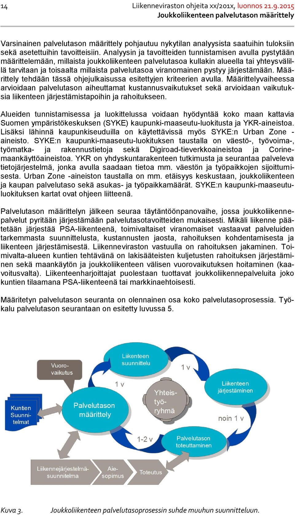 viranomainen pystyy järjestämään. Määrittely tehdään tässä ohjejulkaisussa esitettyjen kriteerien avulla.