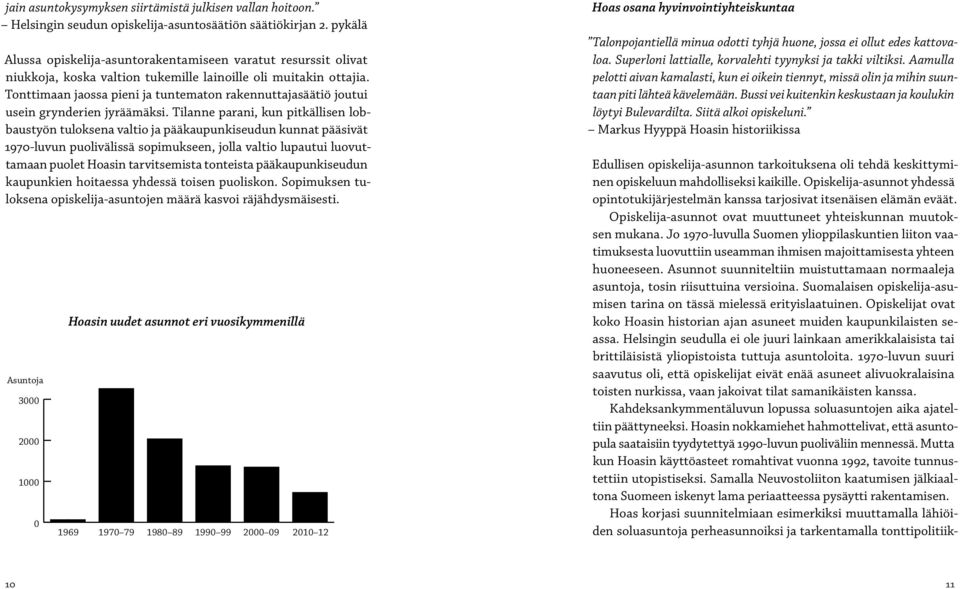 Tonttimaan jaossa pieni ja tuntematon rakennuttajasäätiö joutui usein grynderien jyräämäksi.