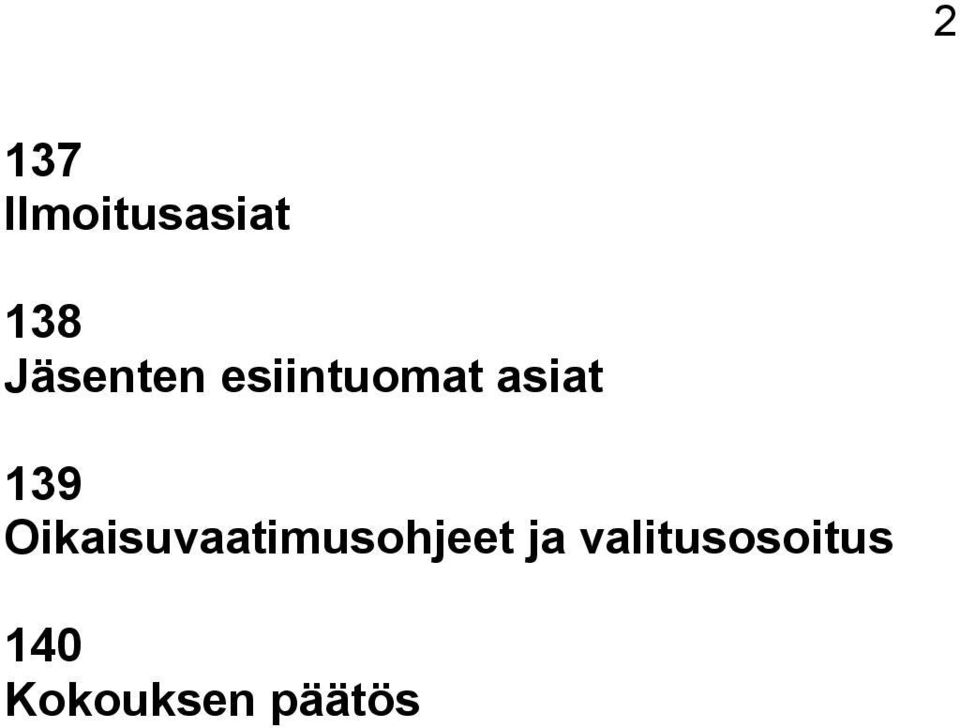 139 Oikaisuvaatimusohjeet ja