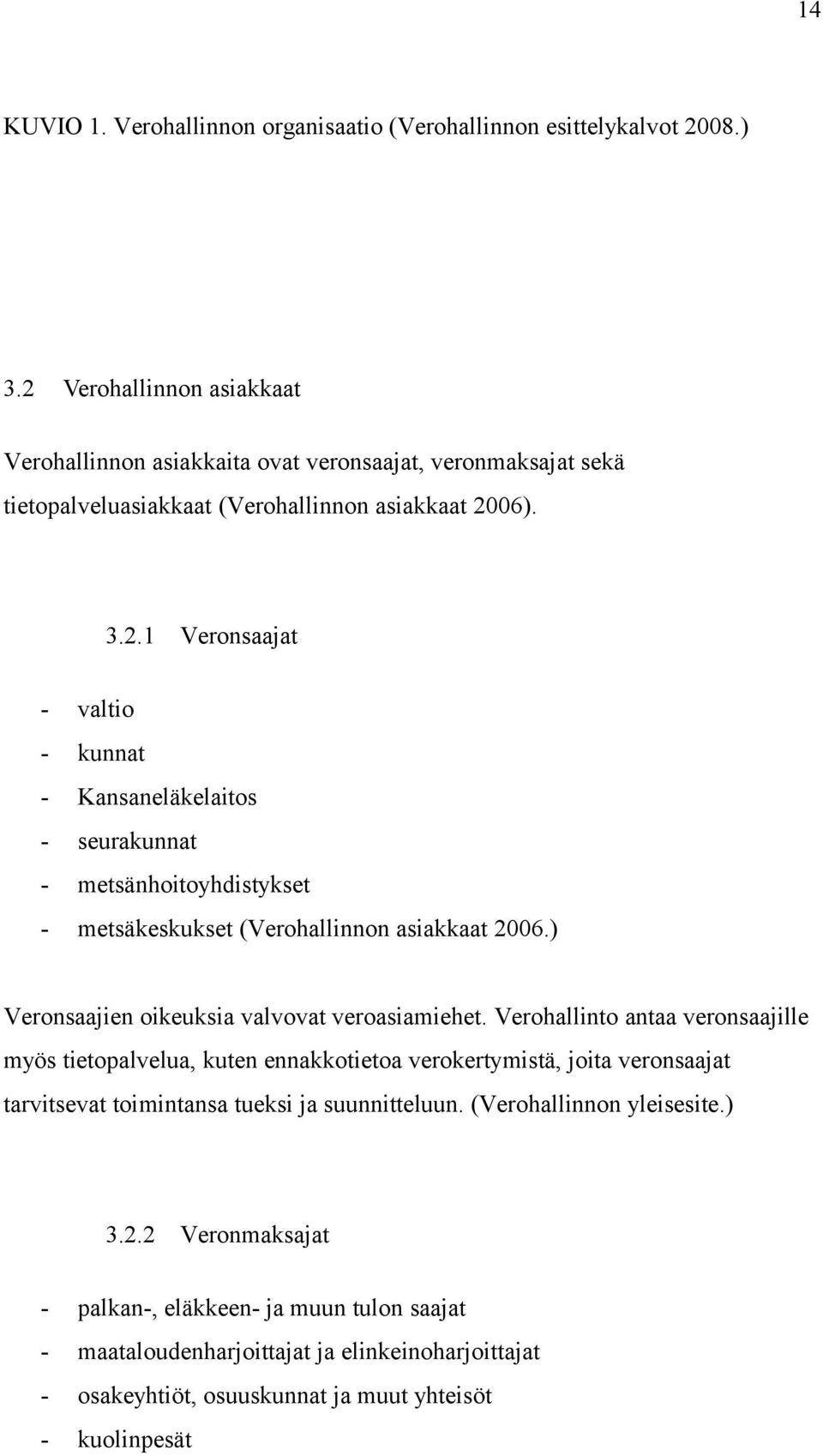 ) Veronsaajien oikeuksia valvovat veroasiamiehet.