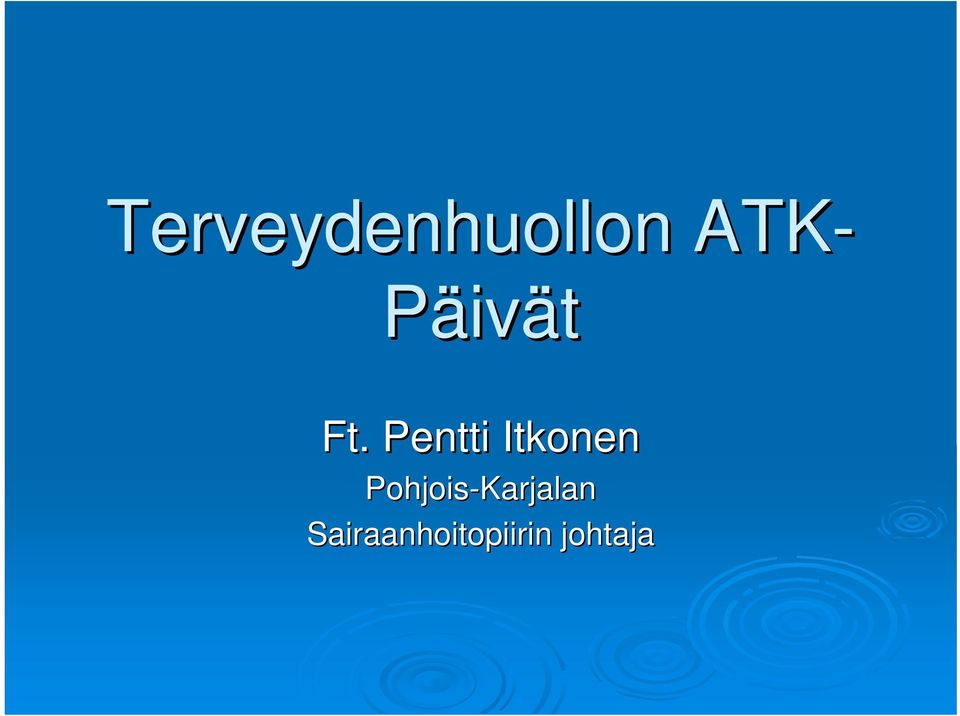 Pentti Itkonen