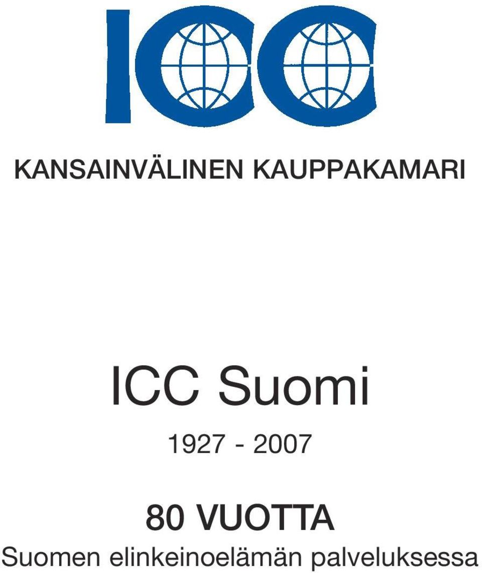 elinkeinoelämän palveluksessa ICC