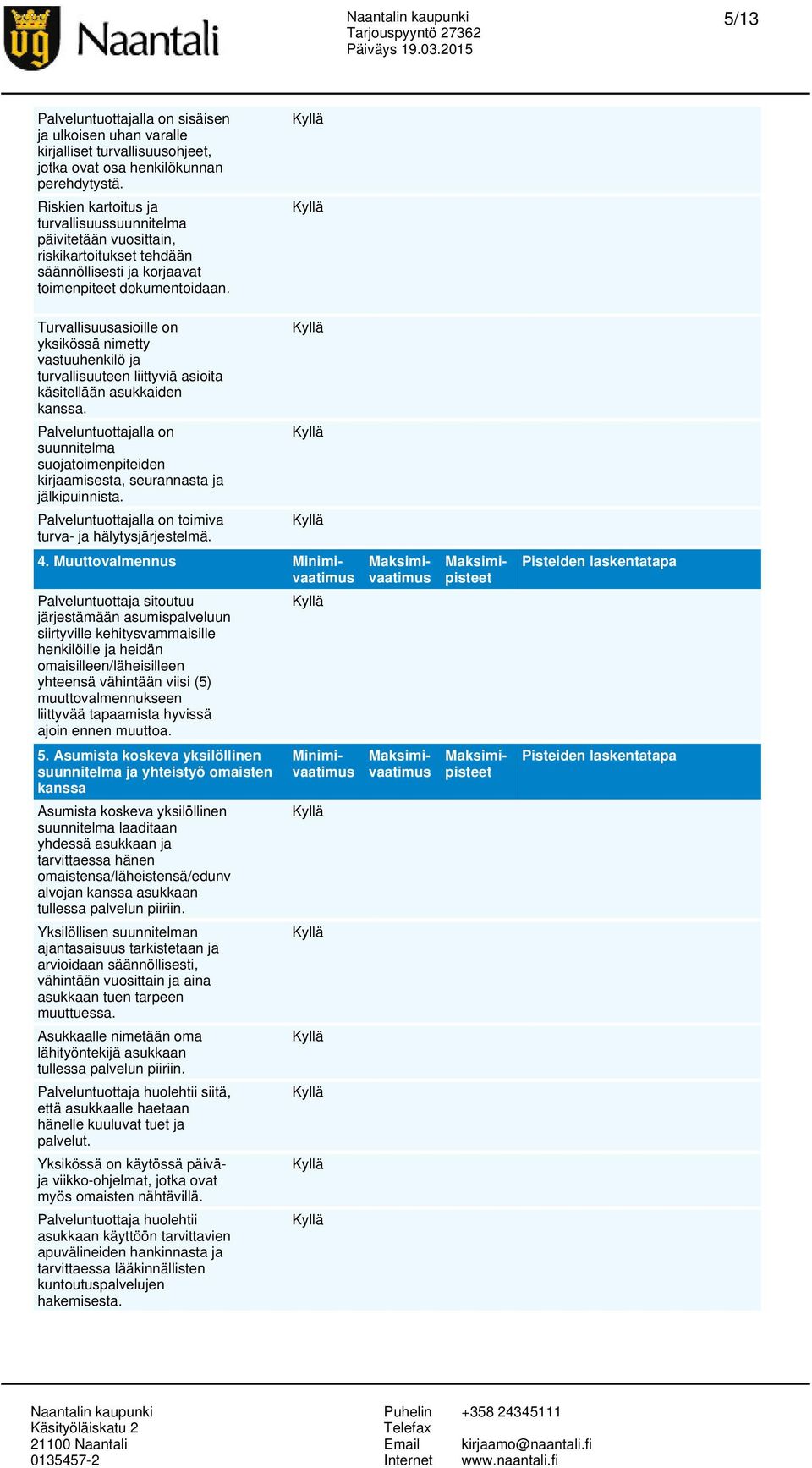 Turvallisuusasioille on yksikössä nimetty vastuuhenkilö ja turvallisuuteen liittyviä asioita käsitellään asukkaiden kanssa.