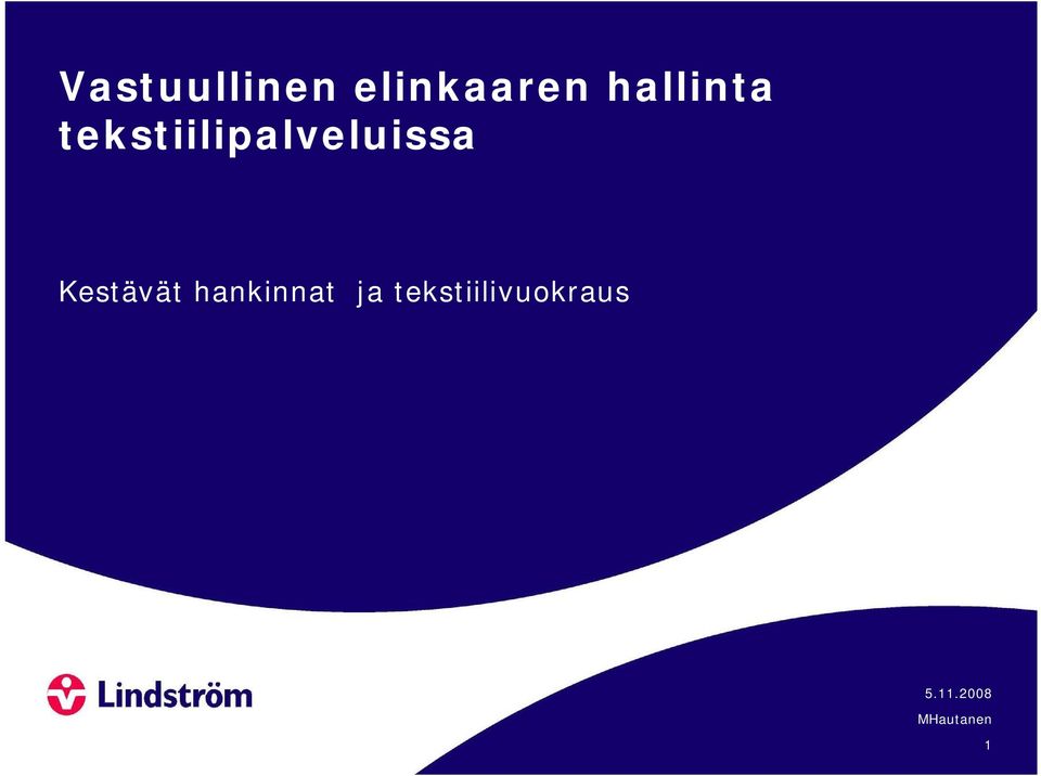 tekstiilipalveluissa