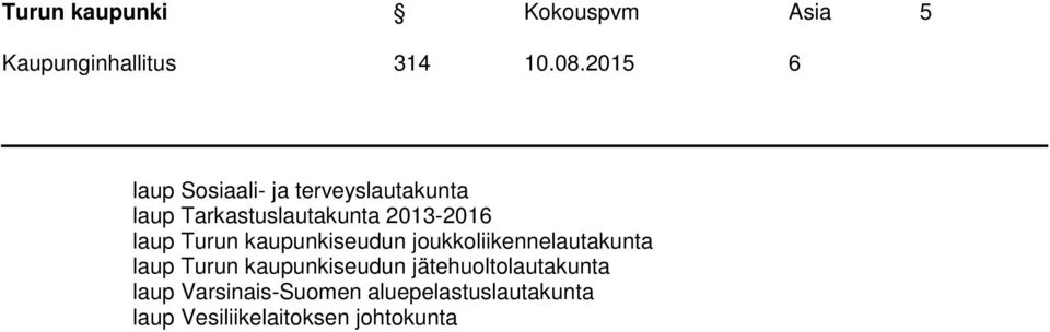 joukkoliikennelautakunta laup Turun kaupunkiseudun