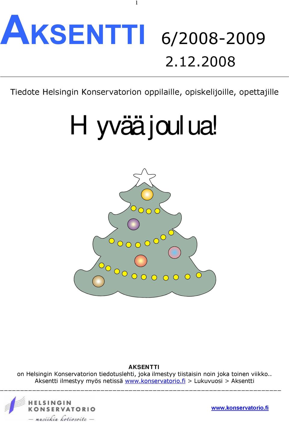 Hyvää joulua!