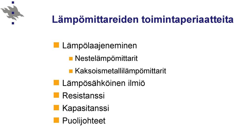 Kaksoismetallilämpömittarit