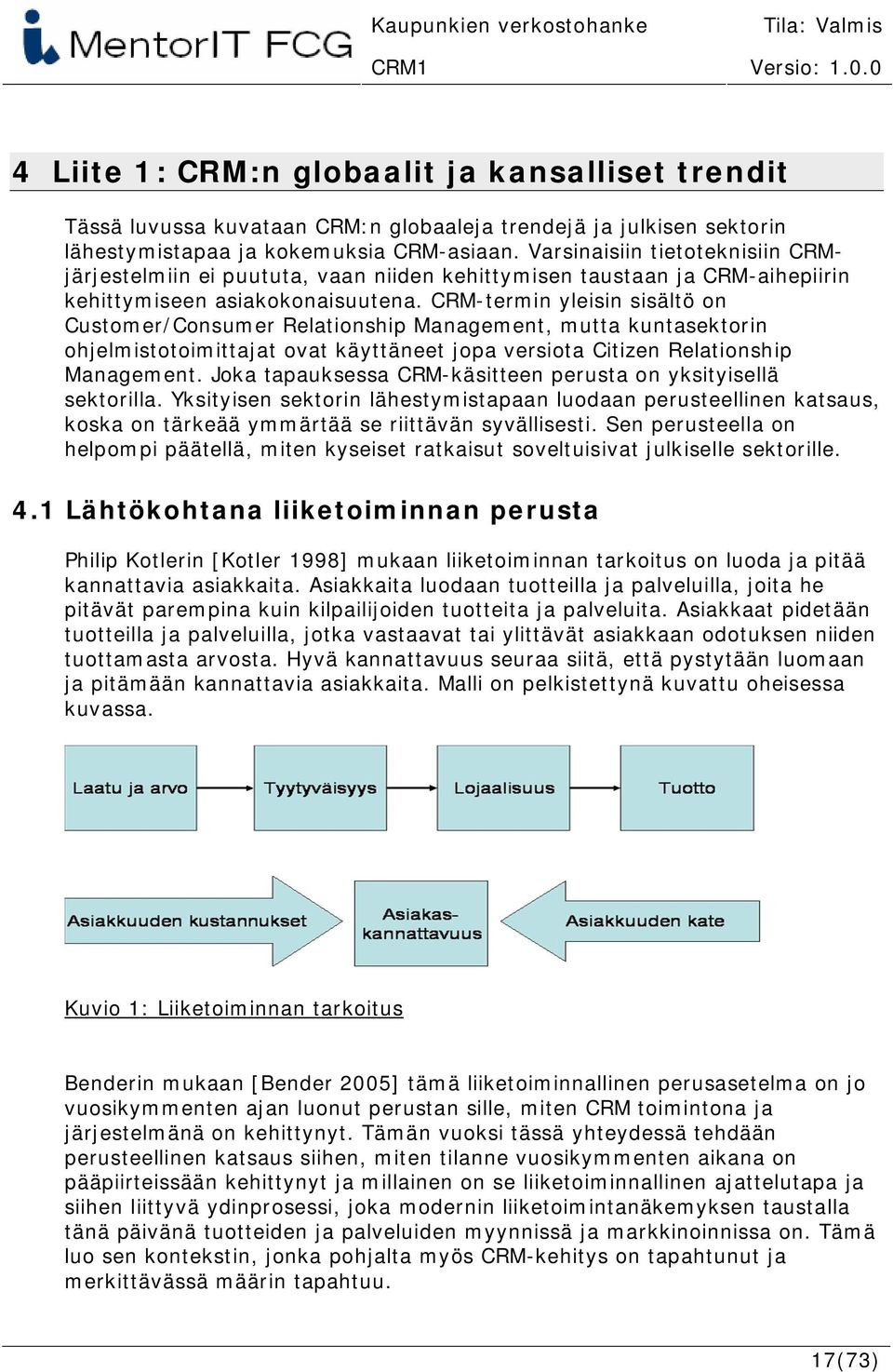 CRM-termin yleisin sisältö on Customer/Consumer Relationship Management, mutta kuntasektorin ohjelmistotoimittajat ovat käyttäneet jopa versiota Citizen Relationship Management.