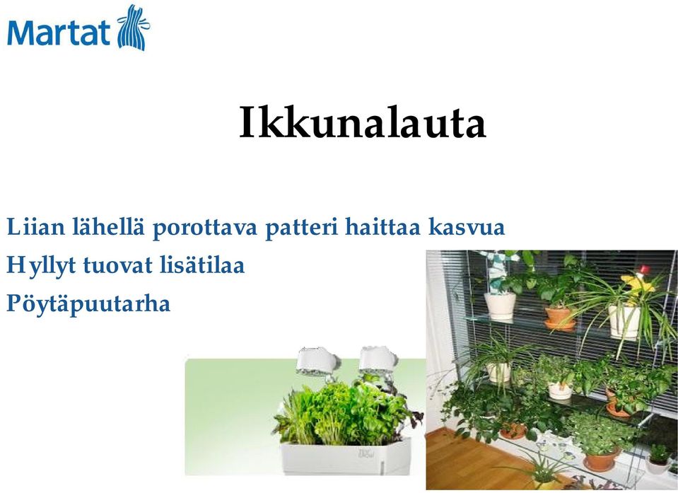 patteri haittaa kasvua