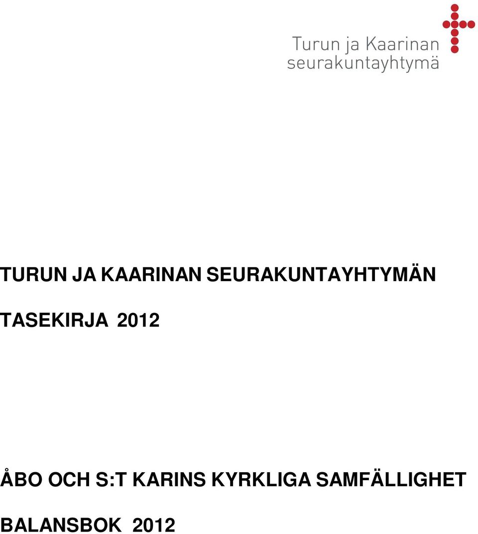 TASEKIRJA 2012 ÅBO OCH S:T