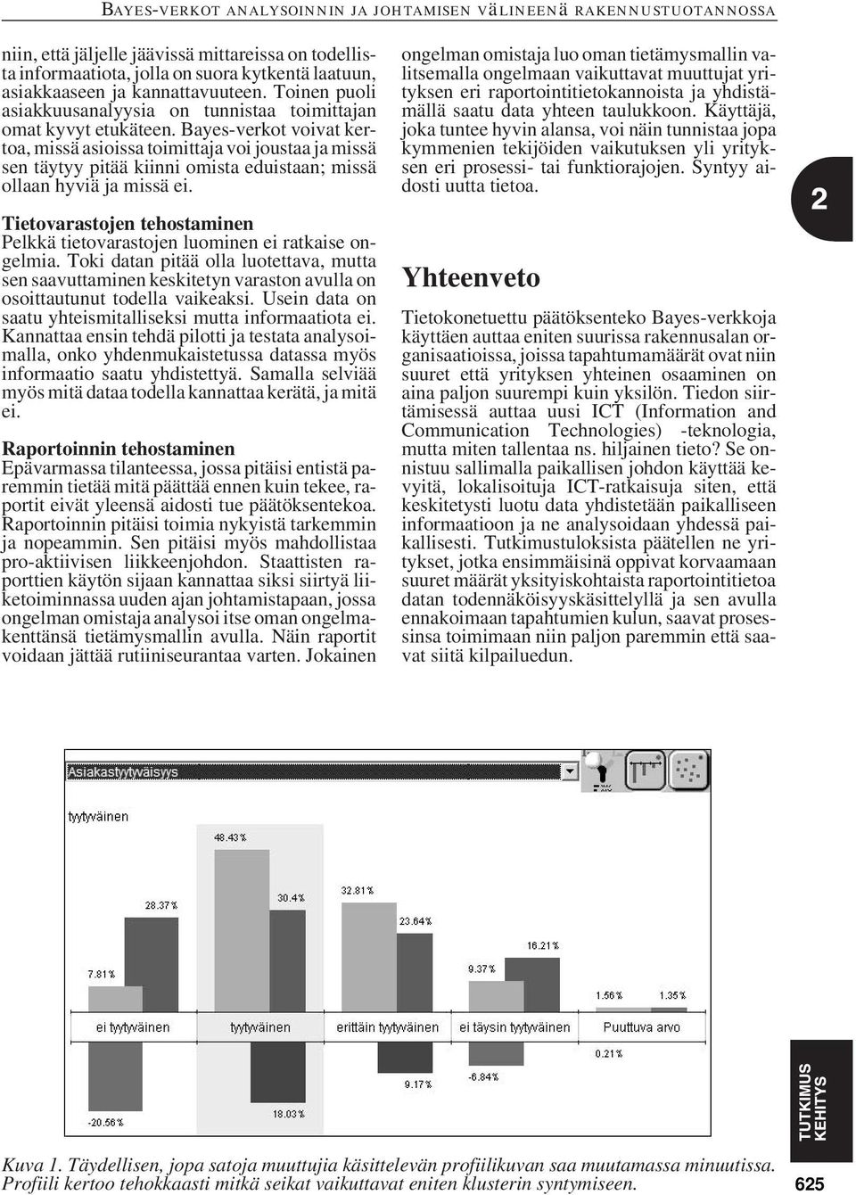 Bayes-verkot voivat kertoa, missä asioissa toimittaja voi joustaa ja missä sen täytyy pitää kiinni omista eduistaan; missä ollaan hyviä ja missä ei.