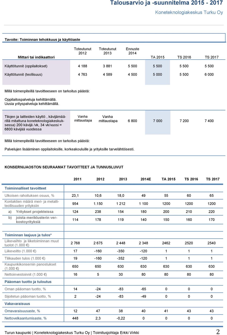 Uusia yrityspalveluja kehittämällä.