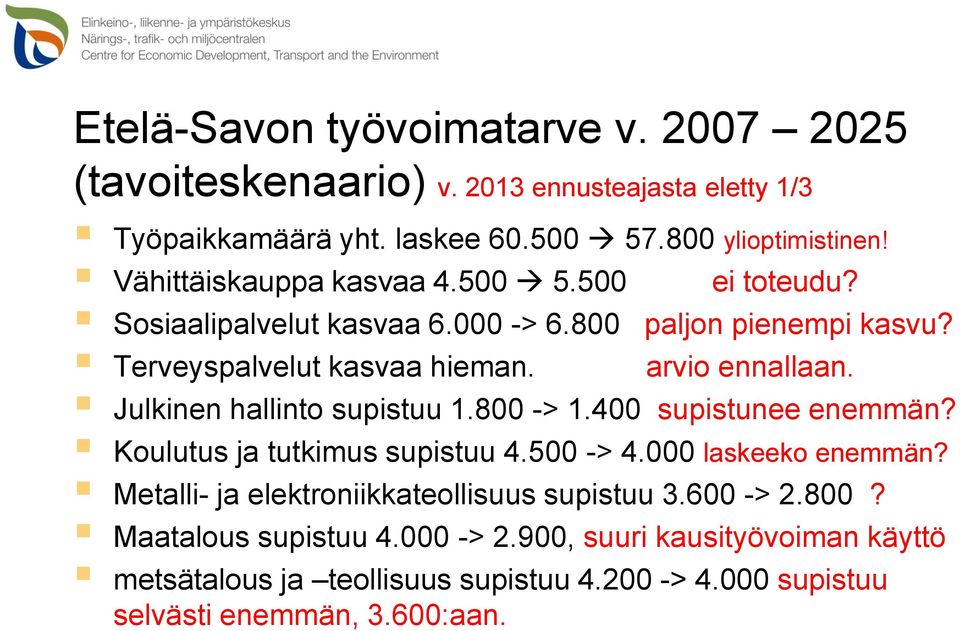 Julkinen hallinto supistuu 1.800 -> 1.400 supistunee enemmän? Koulutus ja tutkimus supistuu 4.500 -> 4.000 laskeeko enemmän?