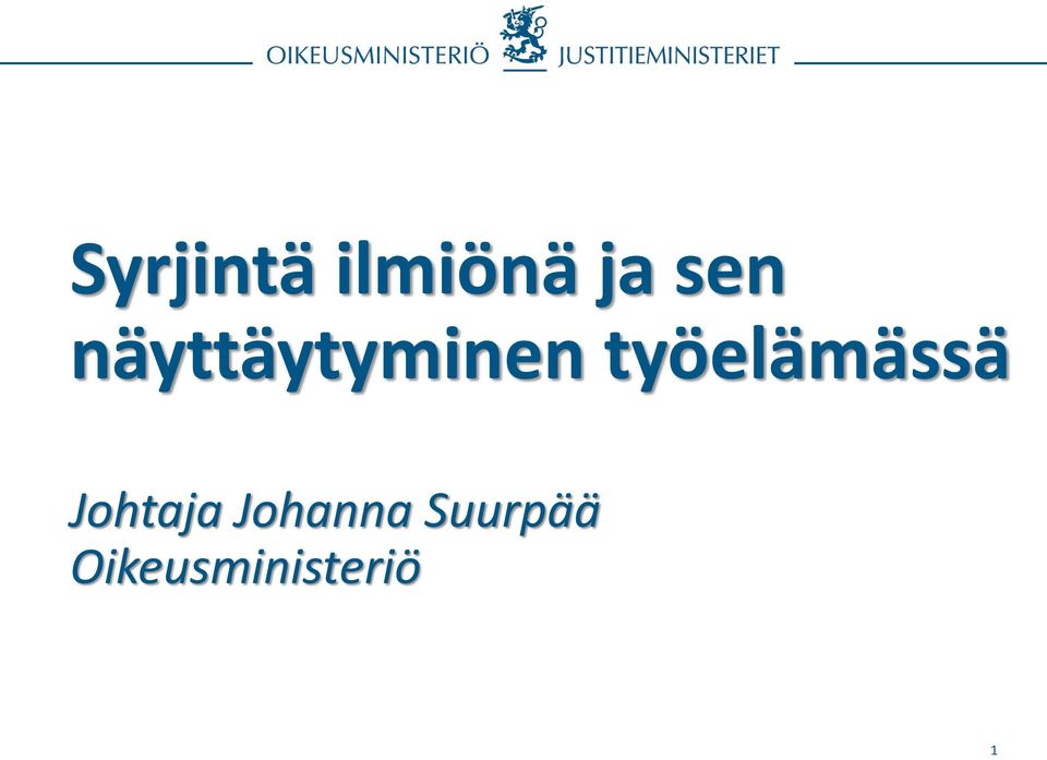 työelämässä Johtaja