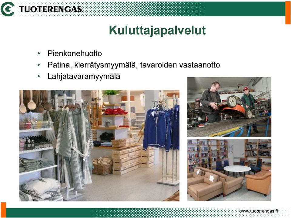 kierrätysmyymälä,