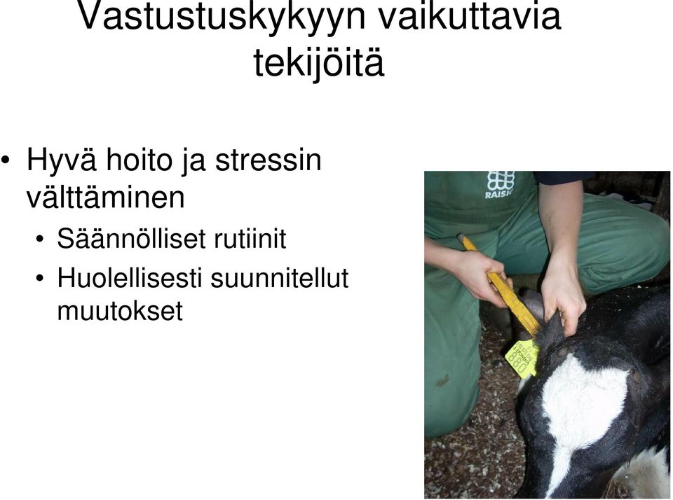 välttäminen Säännölliset