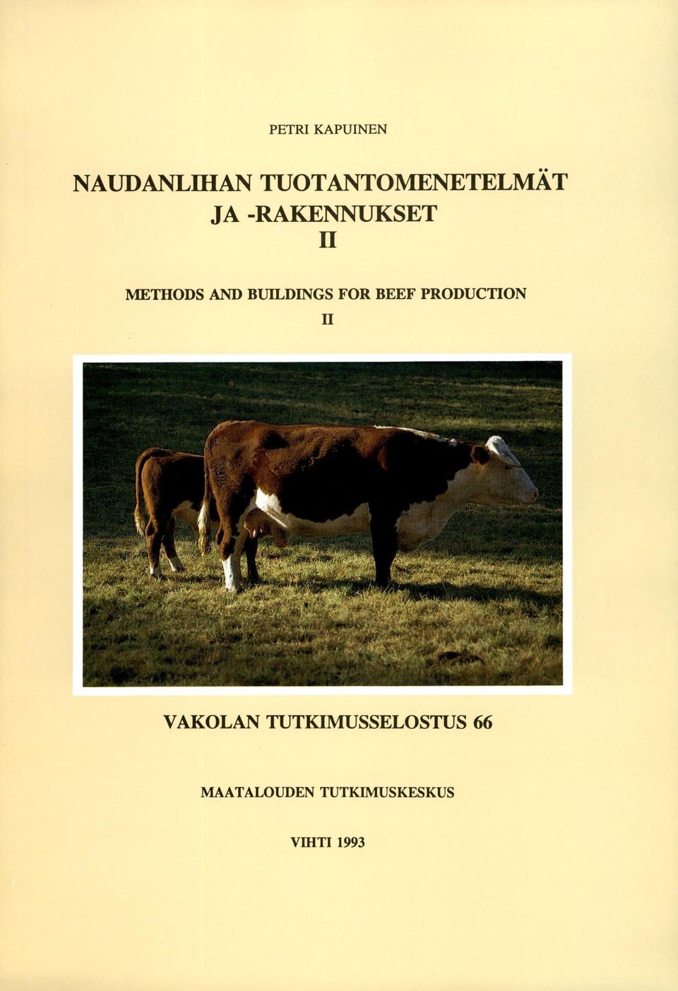 METHODS AND BUILDINGS FOR BEEF PRODUCTION