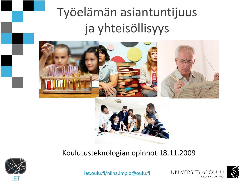 Koulutusteknologian opinnot