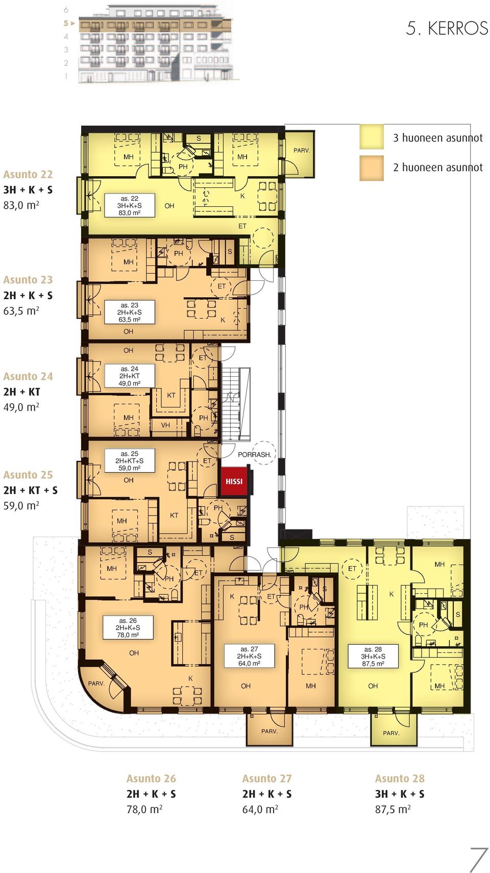 H+T 9,0 m² T VH as. H+T+ 9,0 m² Asunto H + T + 9,0 m ORRAH. HII T as.