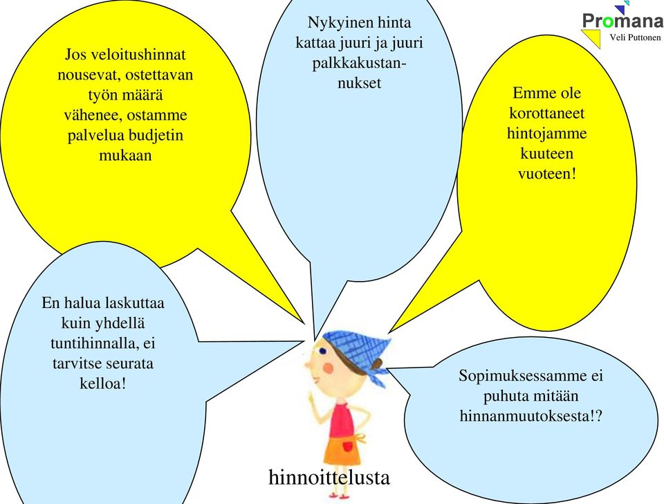 korottaneet hintojamme kuuteen vuoteen!