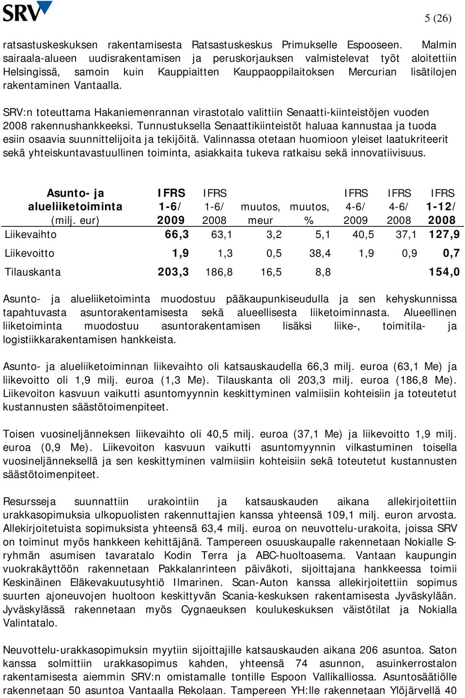 SRV:n toteuttama Hakaniemenrannan virastotalo valittiin Senaatti-kiinteistöjen vuoden rakennushankkeeksi.