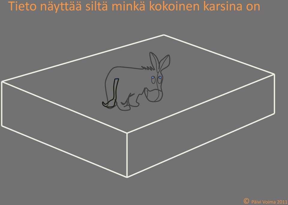 siltä minkä