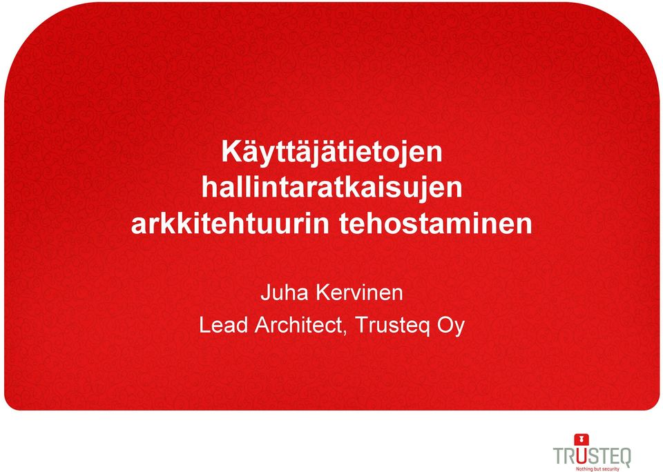 arkkitehtuurin