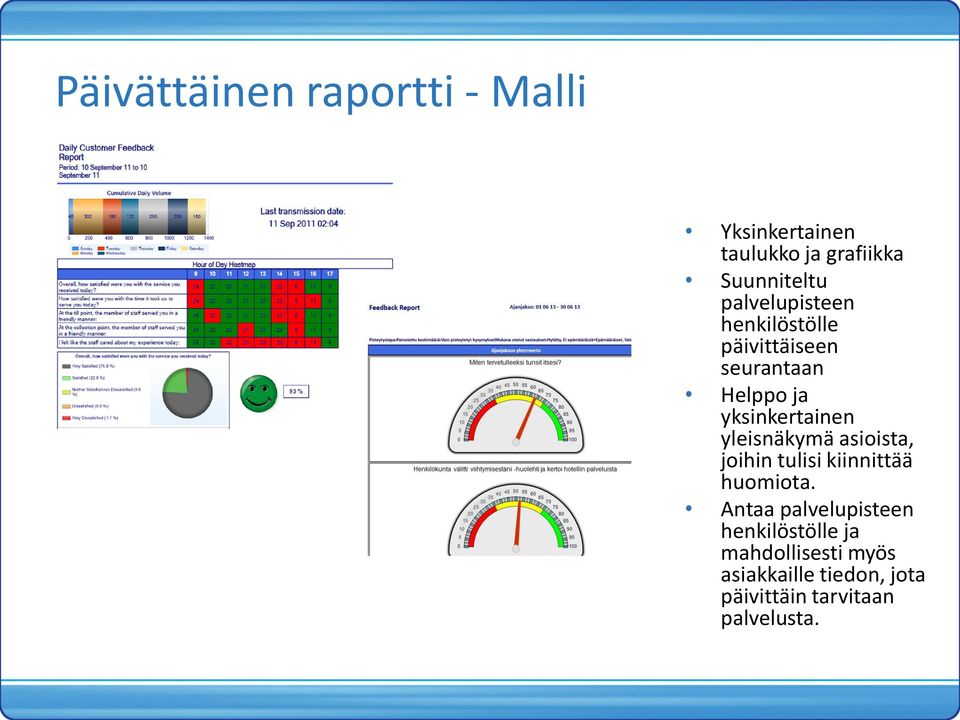 yleisnäkymä asiista, jihin tulisi kiinnittää humita.