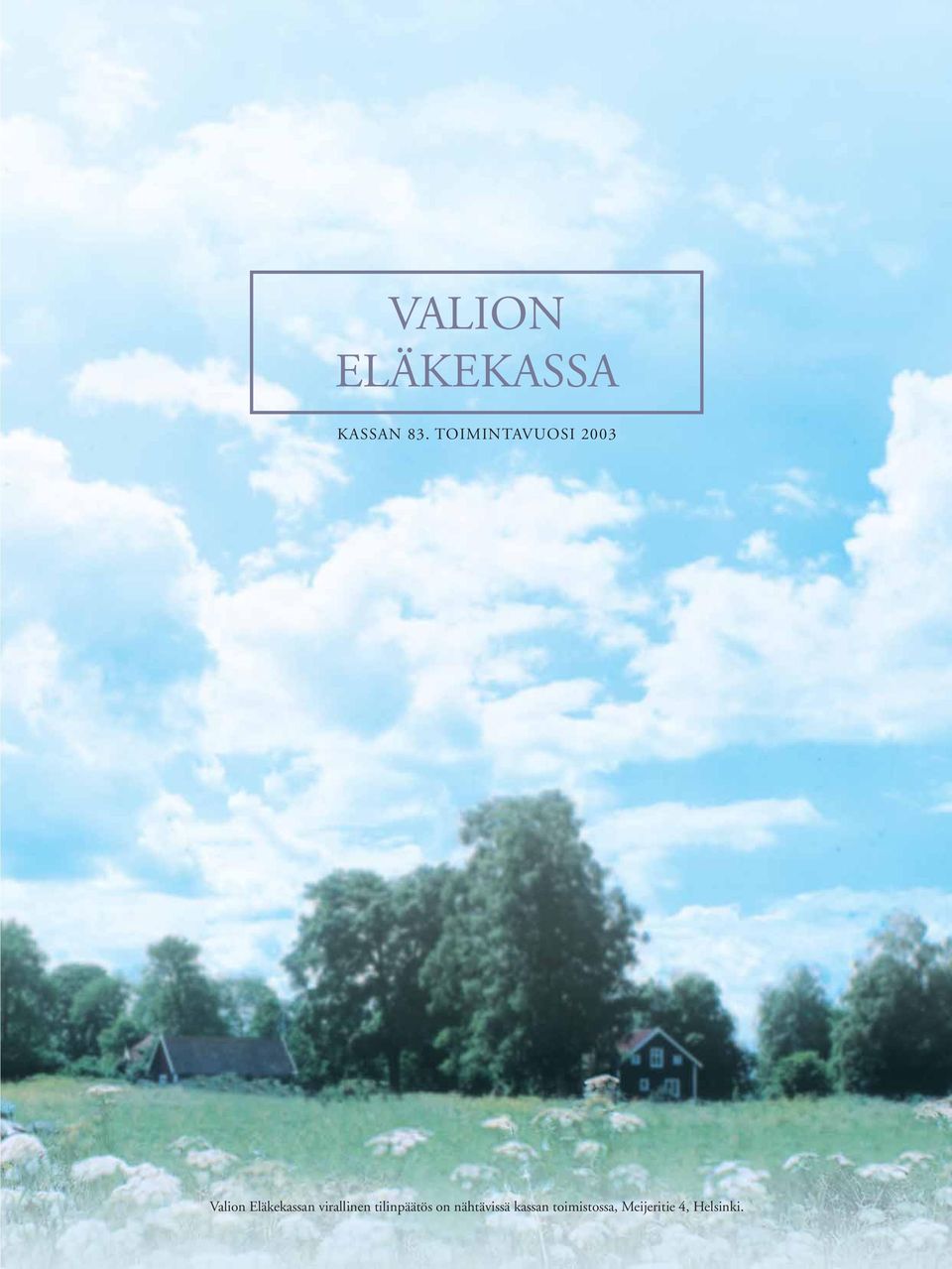 virallinen tilinpäätös on nähtävissä kassan